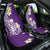 Hawaii Aloha Car Seat Cover Plumeria Vintage - Violet LT7 One Size Violet - Polynesian Pride