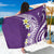 Hawaii Aloha Sarong Plumeria Vintage - Violet LT7 One Size 44 x 66 inches Violet - Polynesian Pride