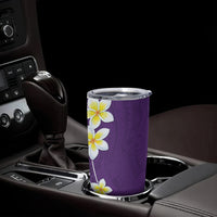 Hawaii Aloha Tumbler Cup Plumeria Vintage - Violet