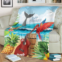 Aloha Honolulu Festival Blanket Ukulele By The Shore LT7 - Polynesian Pride
