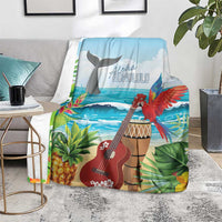 Aloha Honolulu Festival Blanket Ukulele By The Shore LT7 - Polynesian Pride