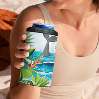 Aloha Honolulu Festival 4 in 1 Can Cooler Tumbler Ukulele By The Shore LT7 - Polynesian Pride