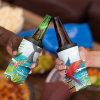 Aloha Honolulu Festival 4 in 1 Can Cooler Tumbler Ukulele By The Shore LT7 - Polynesian Pride