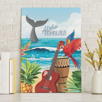 Aloha Honolulu Festival Canvas Wall Art Ukulele By The Shore LT7 Without Frame Art - Polynesian Pride
