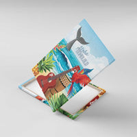 Aloha Honolulu Festival Canvas Wall Art Ukulele By The Shore LT7 With Frame Art - Polynesian Pride