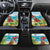 Aloha Honolulu Festival Car Mats Ukulele By The Shore