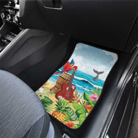 Aloha Honolulu Festival Car Mats Ukulele By The Shore LT7 - Polynesian Pride
