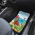 Aloha Honolulu Festival Car Mats Ukulele By The Shore