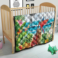 Aloha Honolulu Festival Quilt Ukulele By The Shore