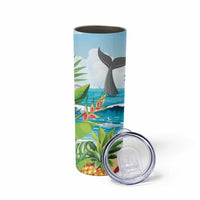 Aloha Honolulu Festival Skinny Tumbler Ukulele By The Shore