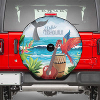 Aloha Honolulu Festival Spare Tire Cover Ukulele By The Shore LT7 - Polynesian Pride