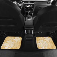 Aloha Honolulu Festival Car Mats Hawaii Kapa Mix Flowers Lei