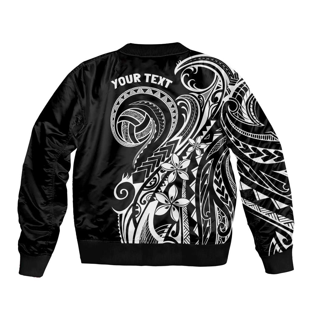 Polynesia Beach Volleyball Personalized Bomber Jacket Basic