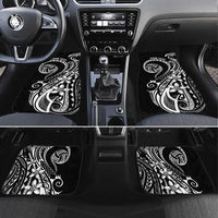 Polynesia Beach Volleyball Personalized Car Mats Basic LT7 Set 4pcs Black - Polynesian Pride
