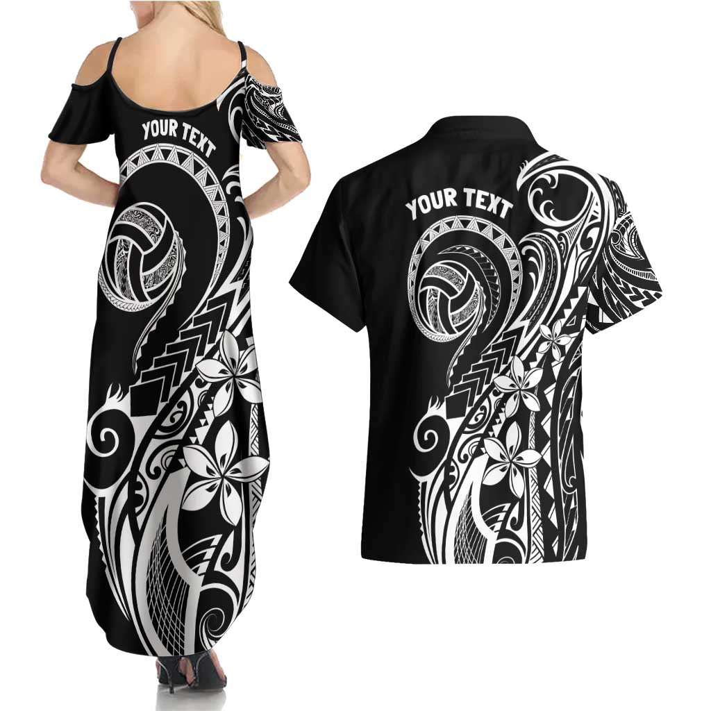 Polynesia Beach Volleyball Personalized Couples Matching Summer Maxi Dress and Hawaiian Shirt Basic LT7 - Polynesian Pride