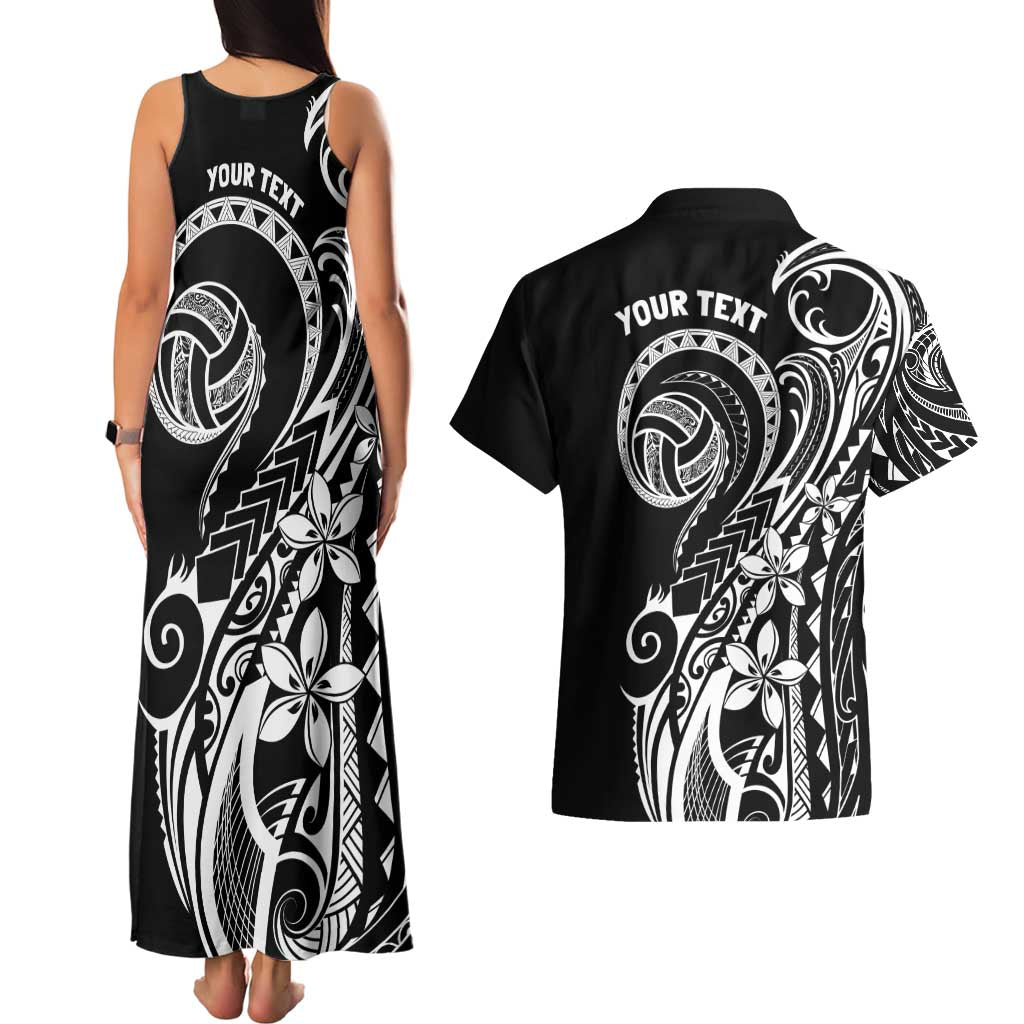 Polynesia Beach Volleyball Personalized Couples Matching Tank Maxi Dress and Hawaiian Shirt Basic LT7 - Polynesian Pride
