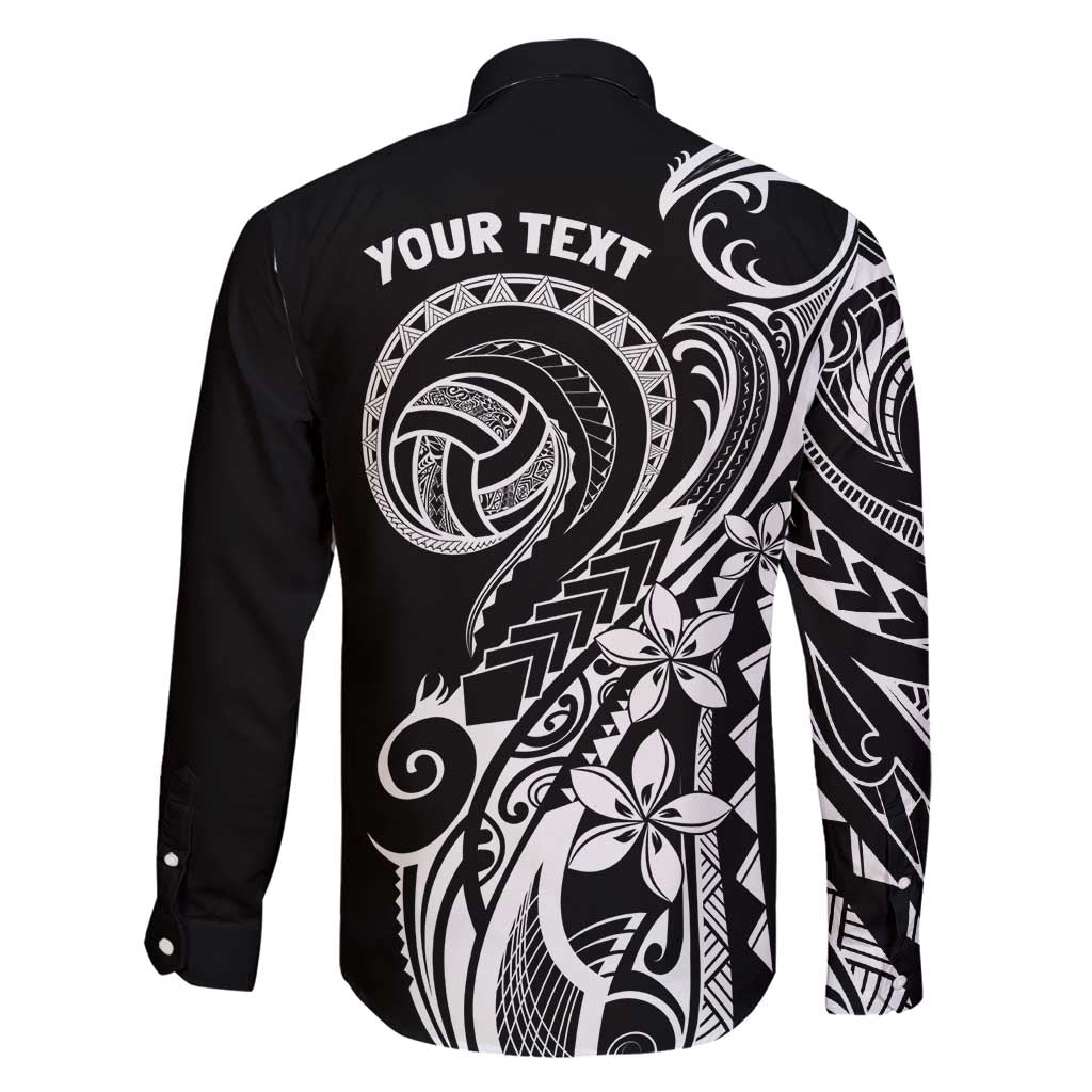 Polynesia Beach Volleyball Personalized Family Matching Long Sleeve Bodycon Dress and Hawaiian Shirt Basic