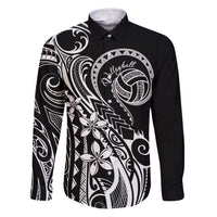 Polynesia Beach Volleyball Personalized Family Matching Puletasi and Hawaiian Shirt Basic
