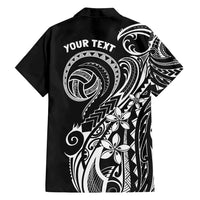 Polynesia Beach Volleyball Personalized Family Matching Tank Maxi Dress and Hawaiian Shirt Basic