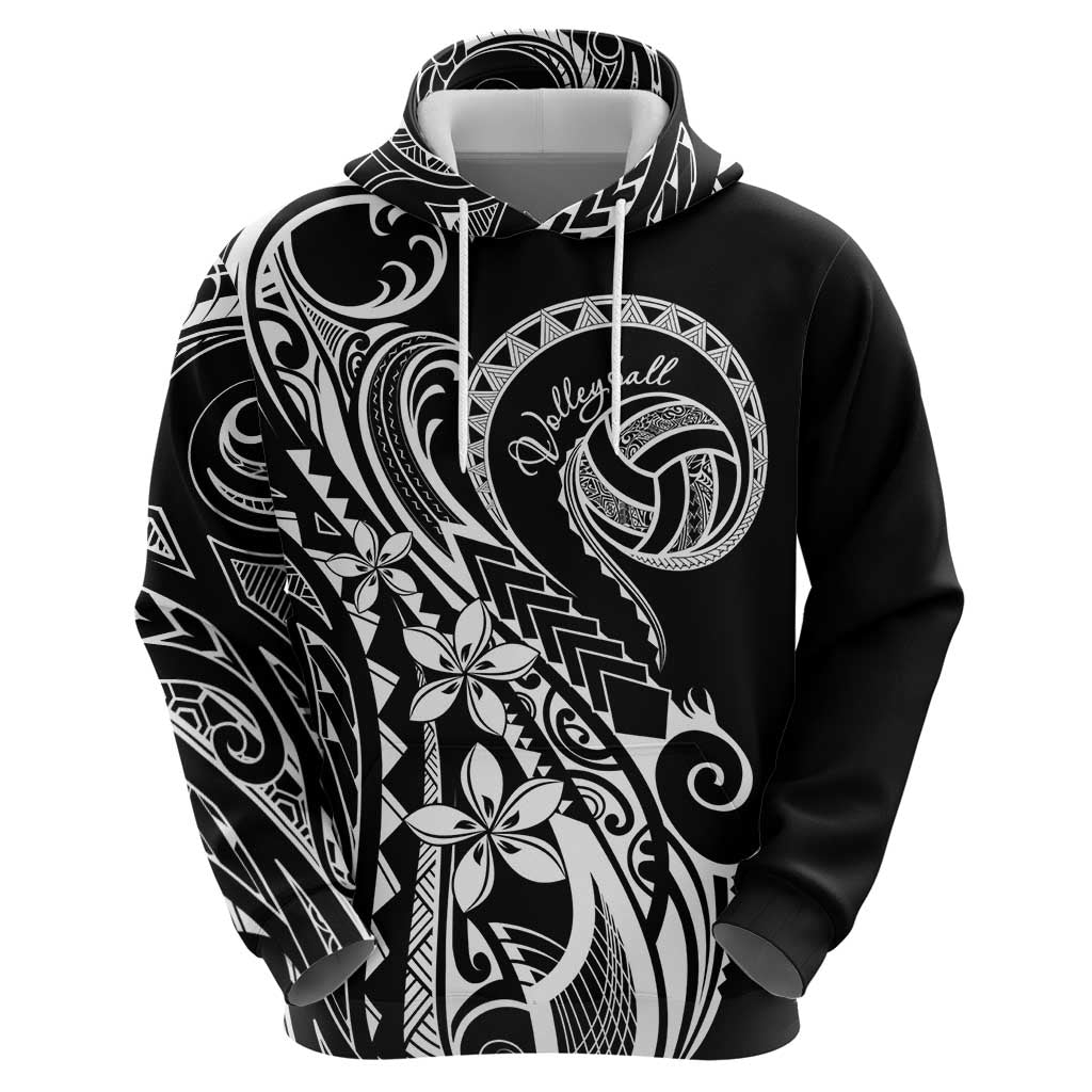 Polynesia Beach Volleyball Personalized Hoodie Basic