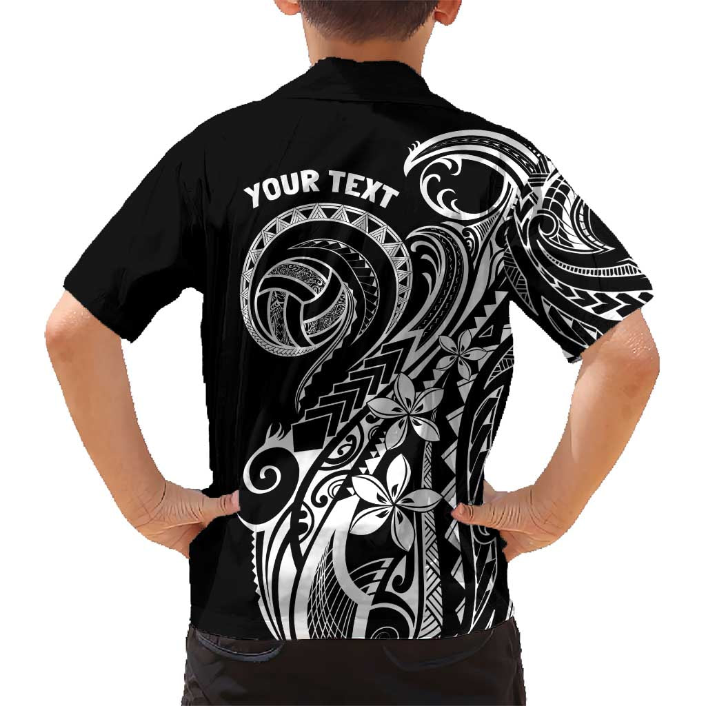 Polynesia Beach Volleyball Personalized Kid Hawaiian Shirt Basic