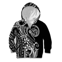 Polynesia Beach Volleyball Personalized Kid Hoodie Basic