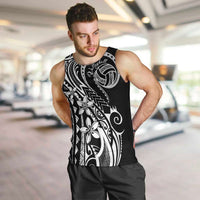 Polynesia Beach Volleyball Personalized Men Tank Top Basic LT7 Black - Polynesian Pride