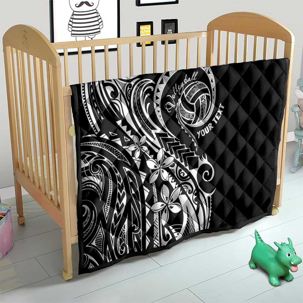 Polynesia Beach Volleyball Personalized Quilt Basic