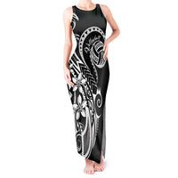 Polynesia Beach Volleyball Personalized Tank Maxi Dress Basic LT7 Women Black - Polynesian Pride