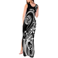 Polynesia Beach Volleyball Personalized Tank Maxi Dress Basic LT7 - Polynesian Pride