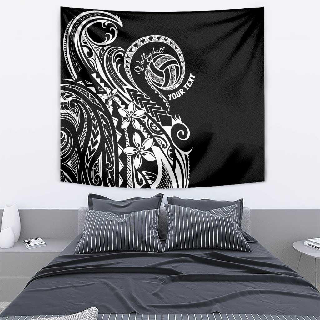 Polynesia Beach Volleyball Personalized Tapestry Basic