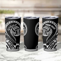 Polynesia Beach Volleyball Personalized Tumbler Cup Basic LT7 - Polynesian Pride