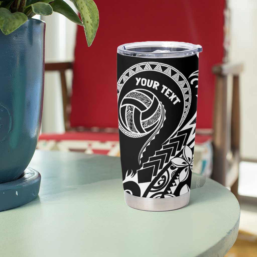 Polynesia Beach Volleyball Personalized Tumbler Cup Basic LT7 - Polynesian Pride