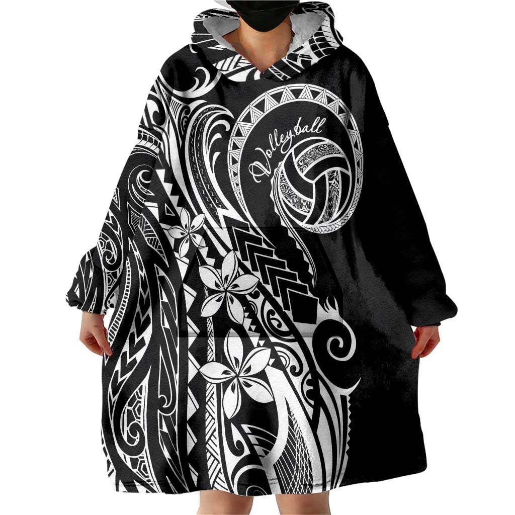 Polynesia Beach Volleyball Personalized Wearable Blanket Hoodie Basic LT7 - Polynesian Pride