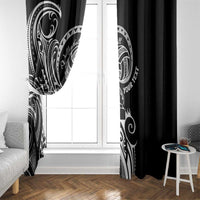 Polynesia Beach Volleyball Personalized Window Curtain Basic LT7 - Polynesian Pride