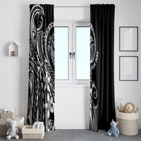 Polynesia Beach Volleyball Personalized Window Curtain Basic LT7 - Polynesian Pride