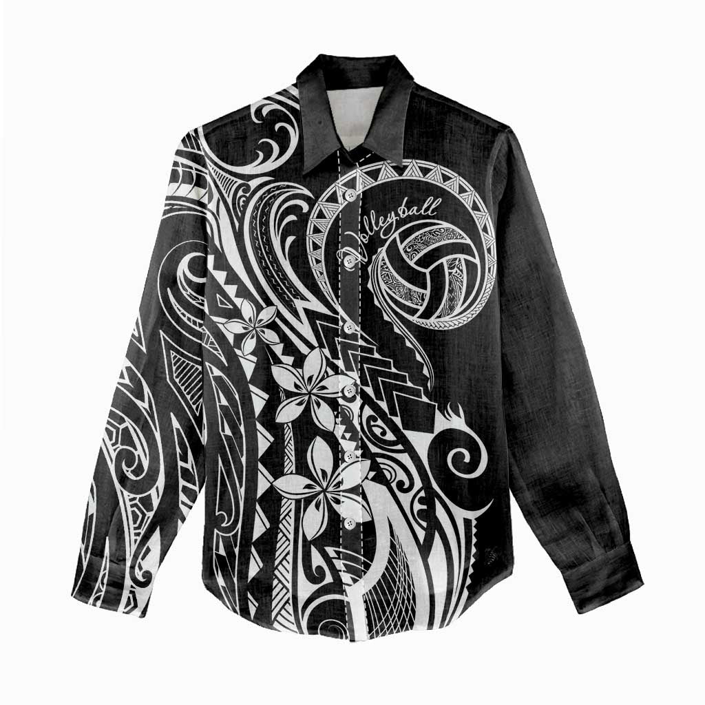 Polynesia Beach Volleyball Personalized Women Casual Shirt Basic