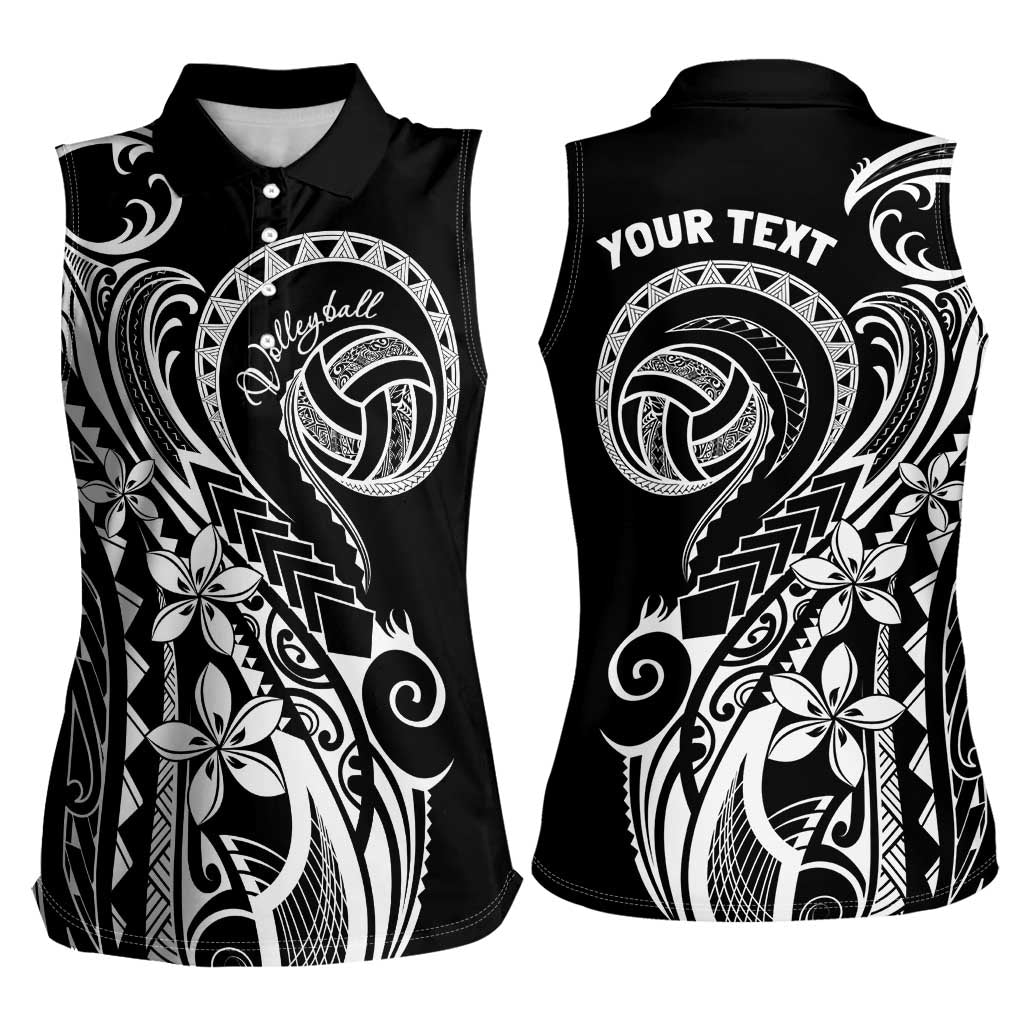 Polynesia Beach Volleyball Personalized Women Sleeveless Polo Shirt Basic
