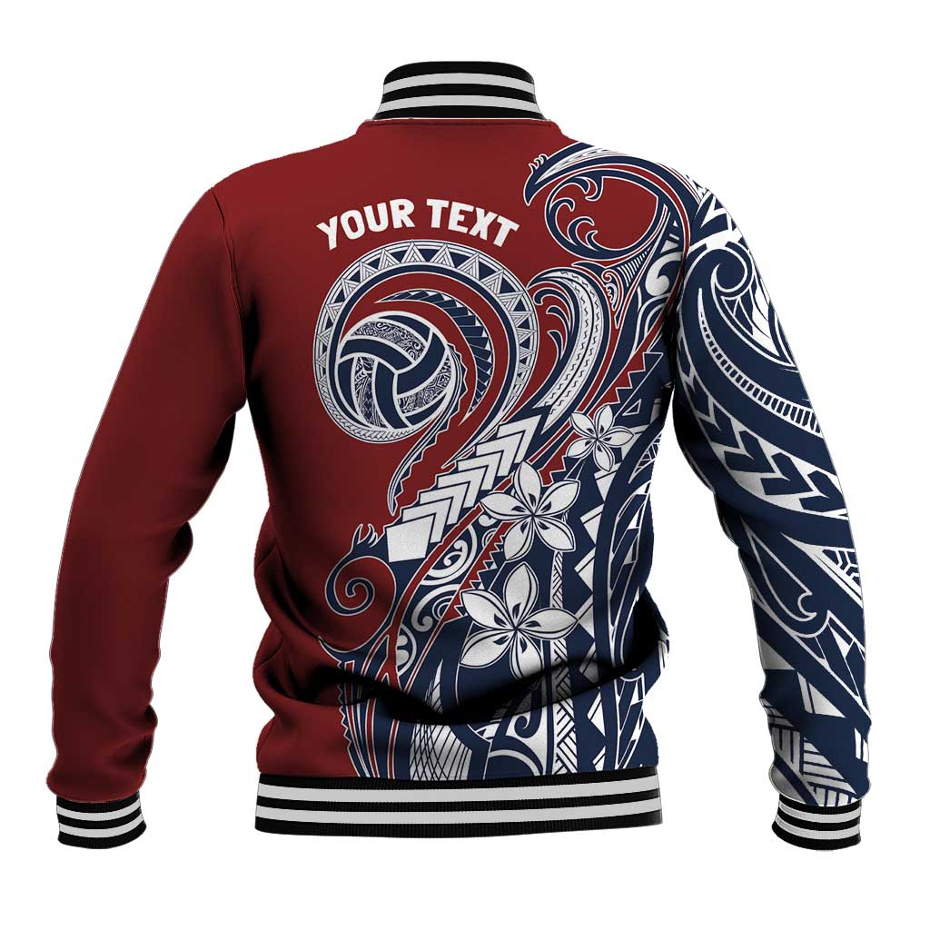 Polynesia Beach Volleyball Personalized Baseball Jacket Special LT7 - Polynesian Pride