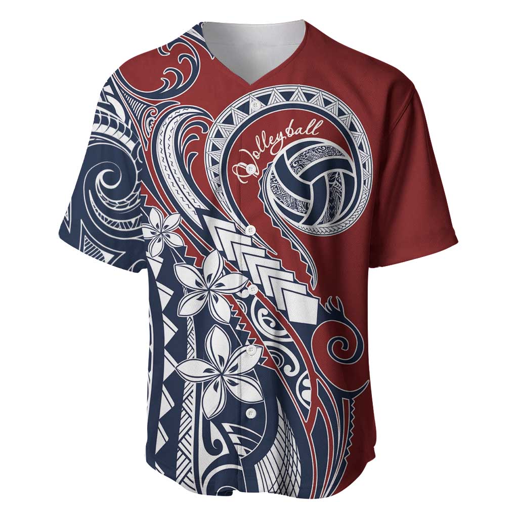 Polynesia Beach Volleyball Personalized Baseball Jersey Special