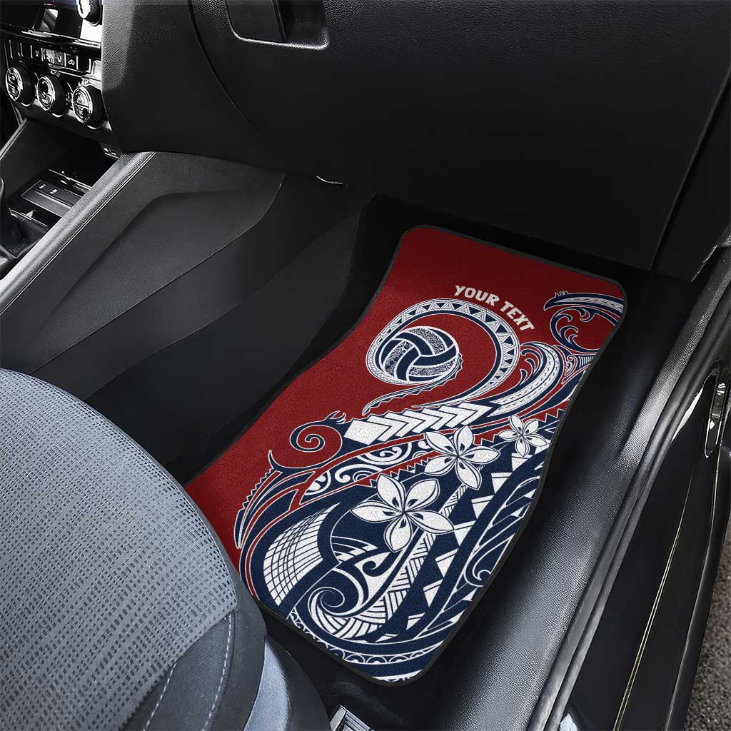 Polynesia Beach Volleyball Personalized Car Mats Special LT7 - Polynesian Pride