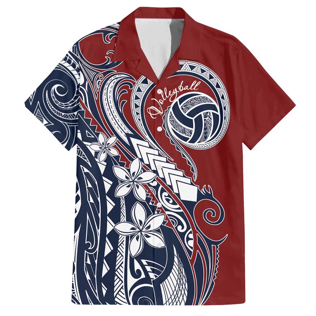 Polynesia Beach Volleyball Personalized Family Matching Tank Maxi Dress and Hawaiian Shirt Special