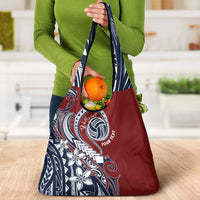 Polynesia Beach Volleyball Personalized Grocery Bag Special LT7 - Polynesian Pride
