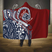 Polynesia Beach Volleyball Personalized Hooded Blanket Special LT7 - Polynesian Pride