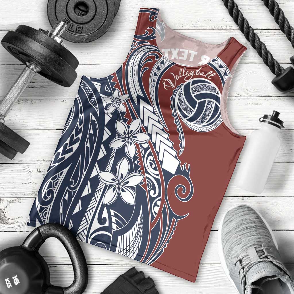 Polynesia Beach Volleyball Personalized Men Tank Top Special LT7 - Polynesian Pride