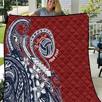 Polynesia Beach Volleyball Personalized Quilt Special