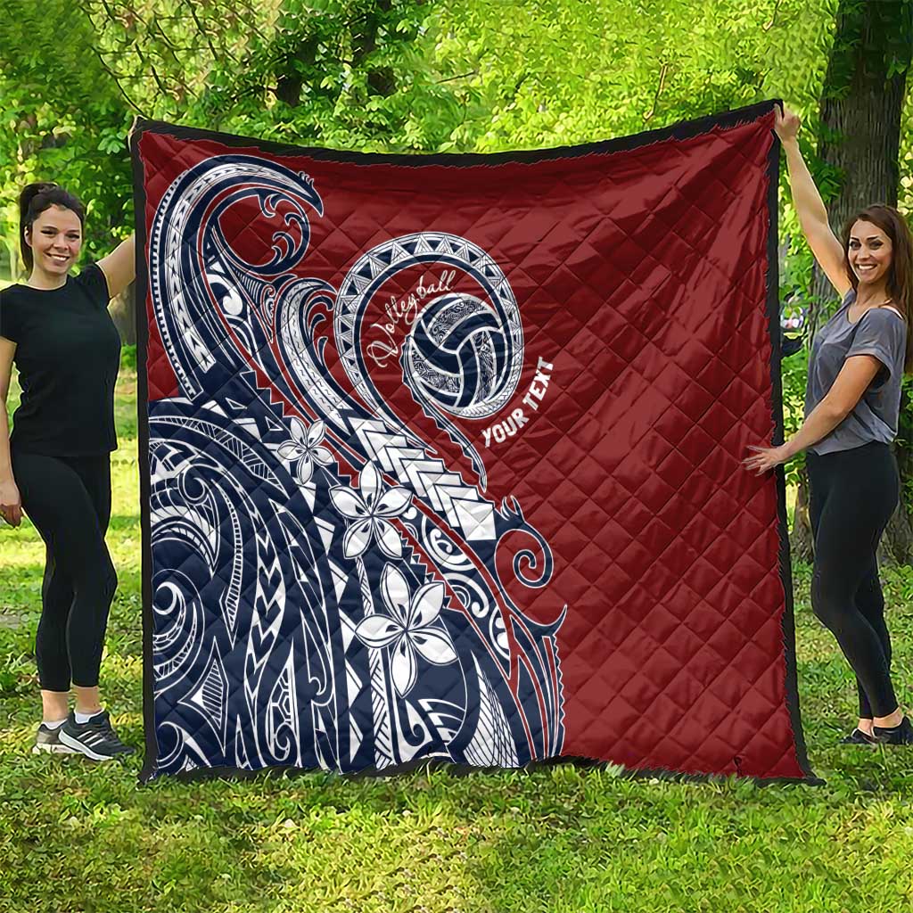 Polynesia Beach Volleyball Personalized Quilt Special
