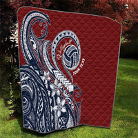 Polynesia Beach Volleyball Personalized Quilt Special