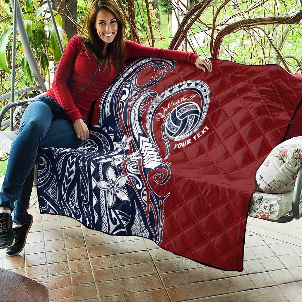 Polynesia Beach Volleyball Personalized Quilt Special
