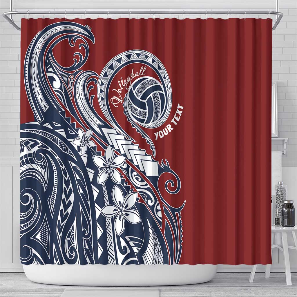 Polynesia Beach Volleyball Personalized Shower Curtain Special